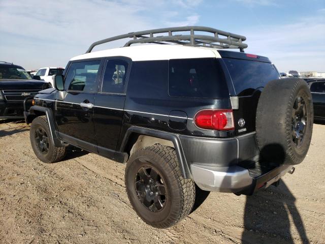 JTEBU11F970054313 - 2007 TOYOTA FJ CRUISER BLACK photo 2