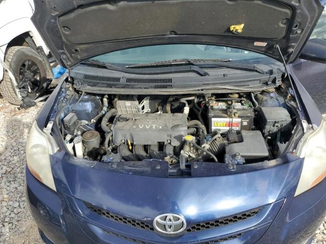 JTDBT923481235826 - 2008 TOYOTA YARIS BLUE photo 11