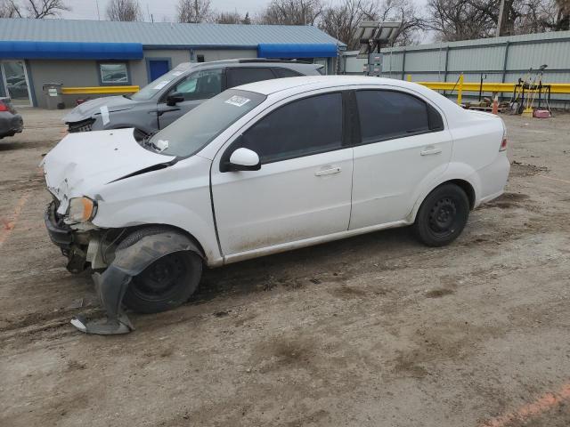 KL1TD5DE7AB112974 - 2010 CHEVROLET AVEO LS 白色 照片 1