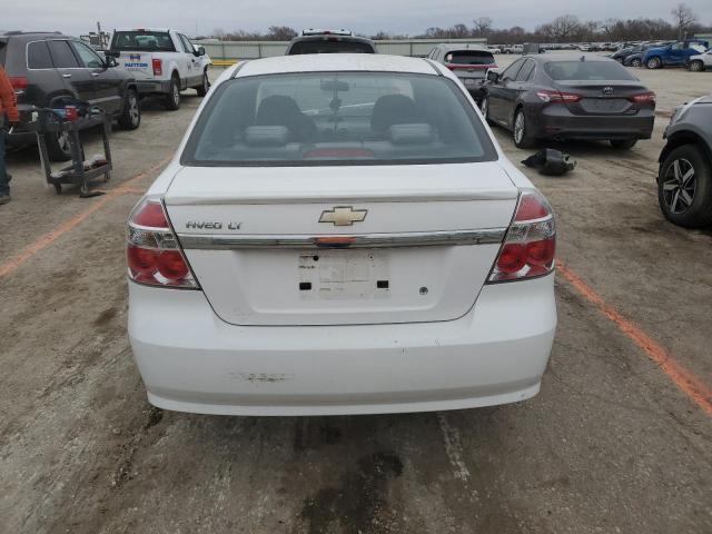 KL1TD5DE7AB112974 - 2010 CHEVROLET AVEO LS 白色 照片 6