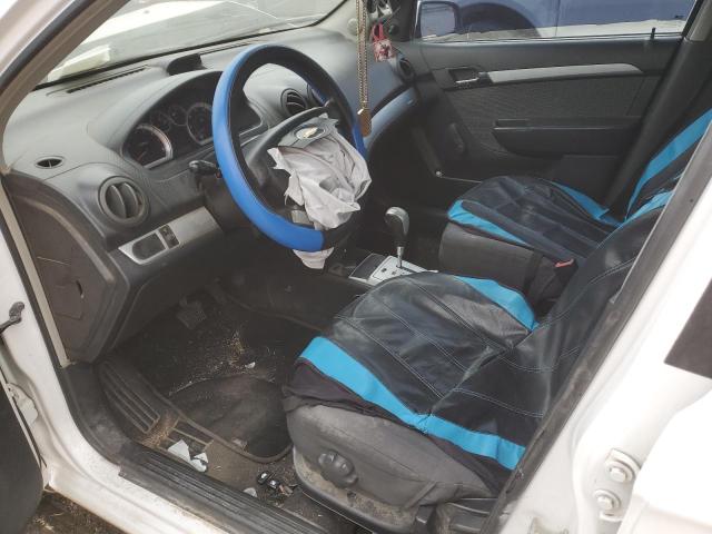 KL1TD5DE7AB112974 - 2010 CHEVROLET AVEO LS 白色 照片 7
