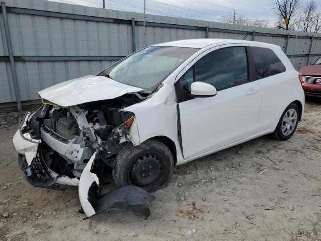 VNKJTUD35JA095696 - 2018 TOYOTA YARIS L WHITE photo 1