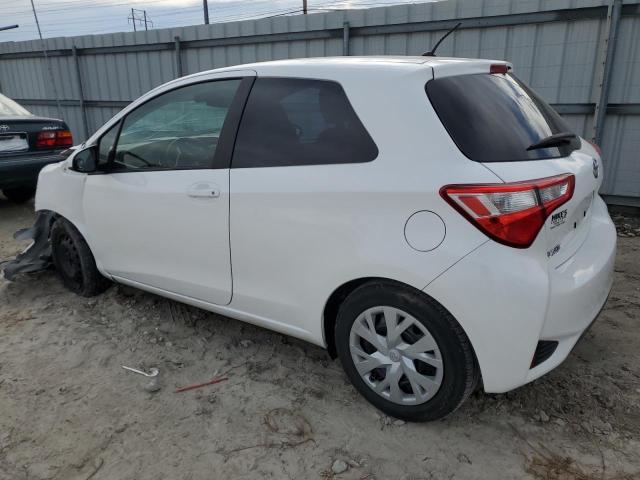 VNKJTUD35JA095696 - 2018 TOYOTA YARIS L WHITE photo 2