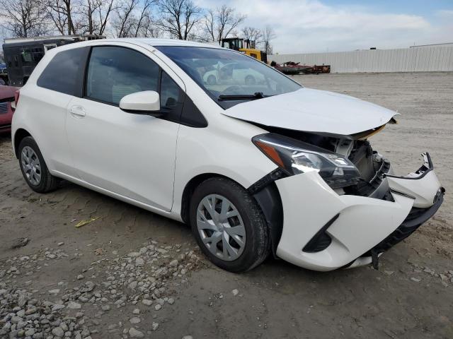 VNKJTUD35JA095696 - 2018 TOYOTA YARIS L WHITE photo 4