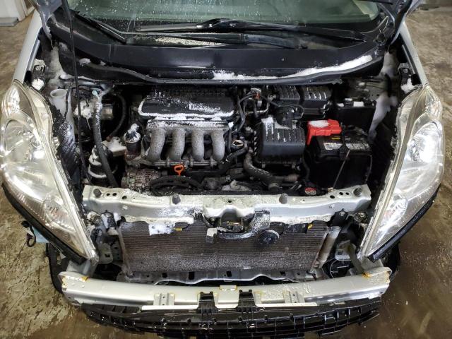 JHMGE8H56BS003828 - 2011 HONDA FIT SPORT SILVER photo 11