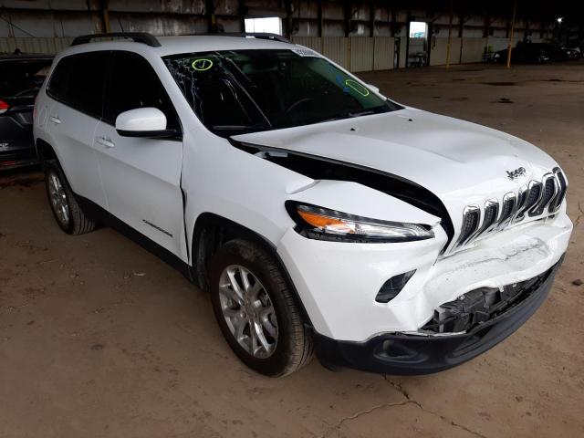 1C4PJLCS6FW707216 - 2015 JEEP CHEROKEE LATITUDE WHITE photo 4