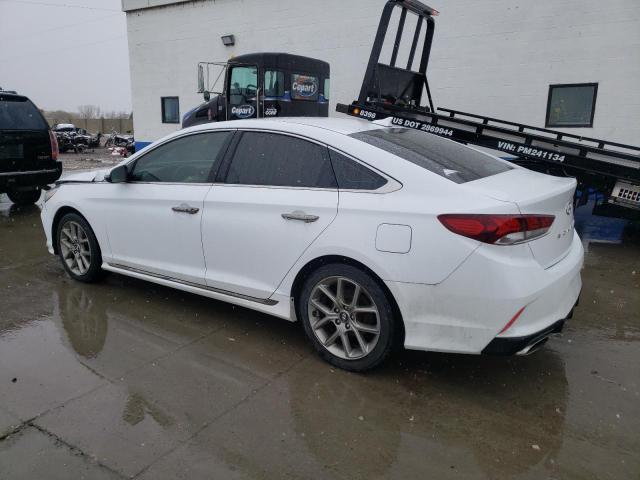 5NPE34AB1JH682007 - 2018 HYUNDAI SONATA SPORT WHITE photo 2