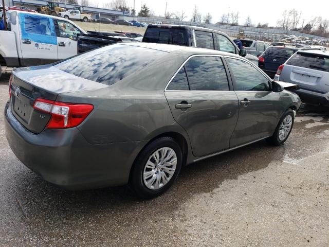 4T1BF1FK2CU538049 - 2012 TOYOTA CAMRY LE BASE GRAY photo 3