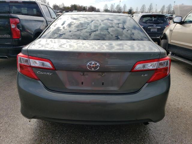4T1BF1FK2CU538049 - 2012 TOYOTA CAMRY LE BASE GRAY photo 6