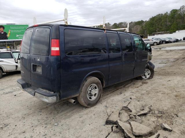 1GNZGXFG3B1133937 - 2011 CHEVROLET EXPRESS G3 LS BLUE photo 3