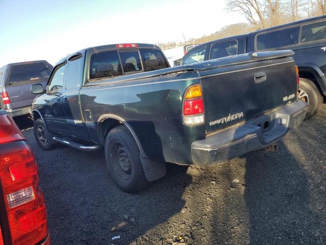 5TBBT4413YS001512 - 2000 TOYOTA TUNDRA ACCESS CAB მწვანე ფოტო 2