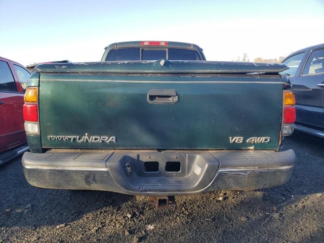 5TBBT4413YS001512 - 2000 TOYOTA TUNDRA ACCESS CAB მწვანე ფოტო 6