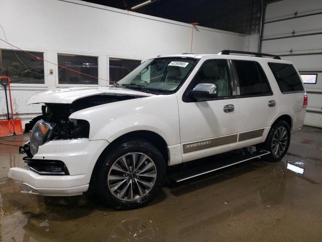 5LMJJ2JT8FEJ04634 - 2015 LINCOLN NAVIGATOR WHITE photo 1