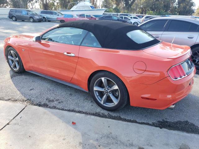 1FATP8EM9G5222042 - 2016 FORD MUSTANG ORANGE photo 2