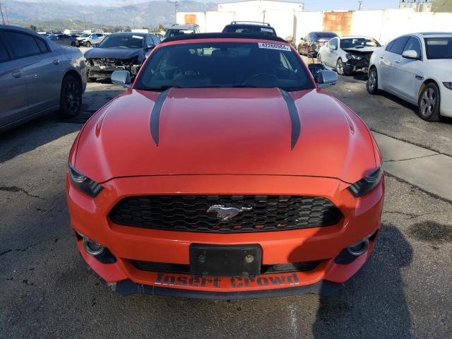 1FATP8EM9G5222042 - 2016 FORD MUSTANG ORANGE photo 5