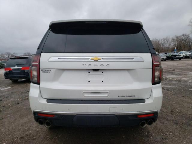 1GNSKSKD6MR110235 - 2021 CHEVROLET TAHOE K1500 PREMIER WHITE photo 6