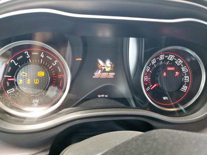 2C3CDZFJ5PH618205 - 2023 DODGE CHALLENGER R/T SCAT PACK BLACK photo 9