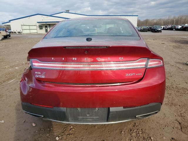 3LN6L5D92KR605482 - 2019 LINCOLN MKZ RESERVE I RED photo 6