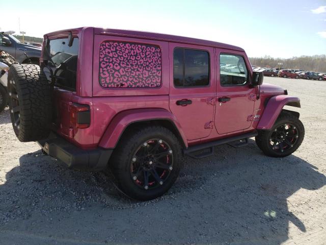 1C4JJXP6XMW870068 - 2021 JEEP WRANGLER U SAHARA 4XE PINK photo 3