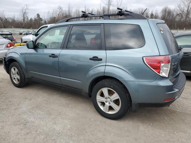 JF2SH6BC2AH768109 - 2010 SUBARU FORESTER XS Mavi foto 2