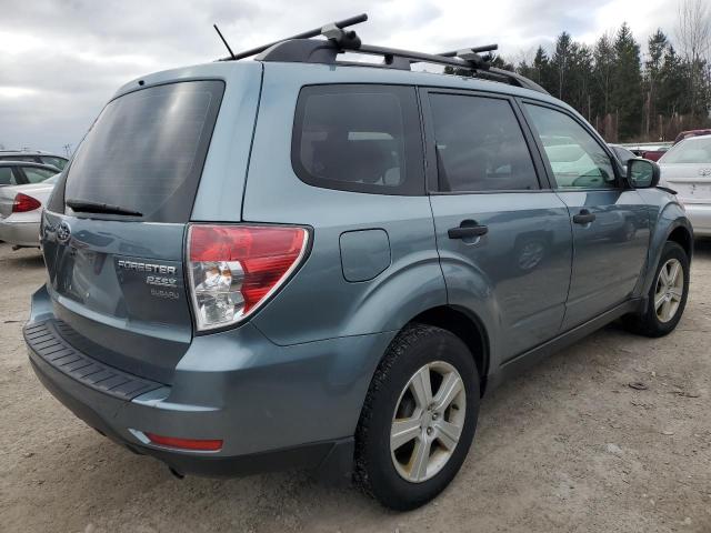 JF2SH6BC2AH768109 - 2010 SUBARU FORESTER XS Mavi foto 3