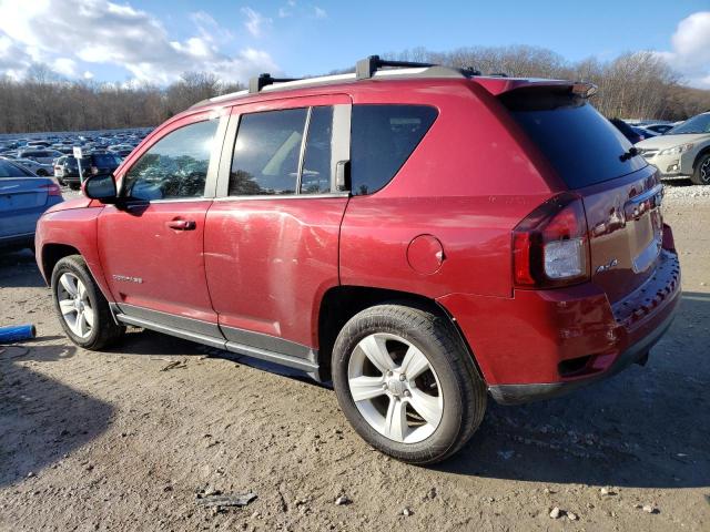 1C4NJDEB7HD191330 - 2017 JEEP COMPASS LATITUDE BURGUNDY photo 2