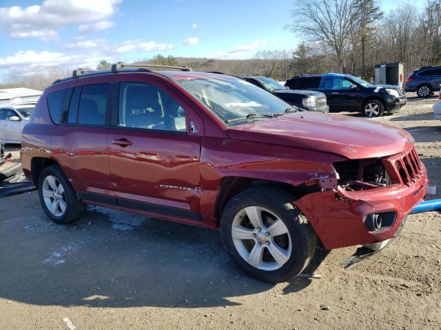 1C4NJDEB7HD191330 - 2017 JEEP COMPASS LATITUDE BURGUNDY photo 4