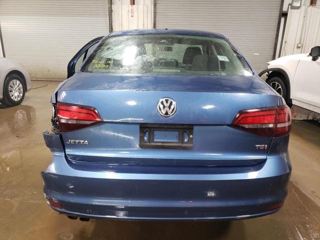 3VW267AJ4GM266665 - 2016 VOLKSWAGEN JETTA S BLUE photo 6