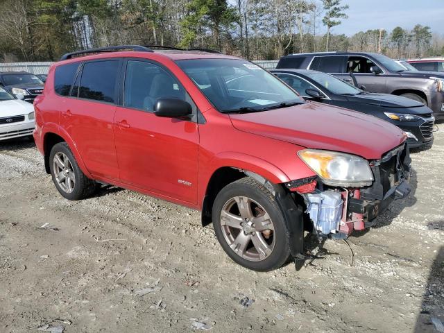 JTMWF4DVXA5025997 - 2010 TOYOTA RAV4 SPORT RED photo 4