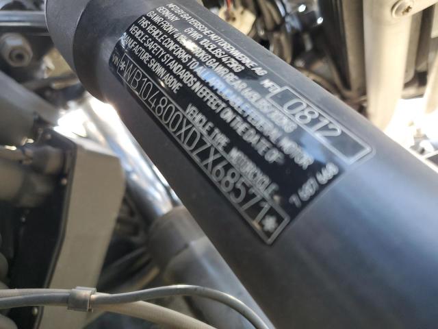 WB104800XDZX68571 - 2013 BMW R1200 GS ADVENTURE თეთრი ფოტო 10