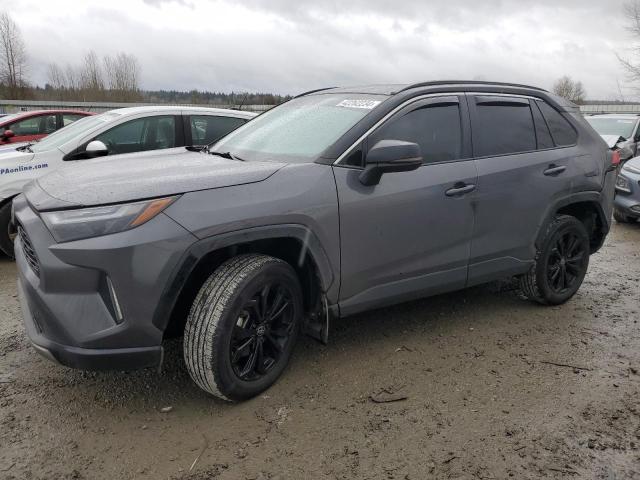 4T3E6RFV6NU093542 - 2022 TOYOTA RAV4 XSE GRAY photo 1