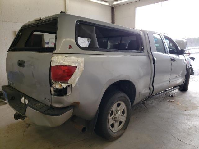 5TFBV54188X059052 - 2008 TOYOTA TUNDRA DOUBLE CAB SILVER photo 3