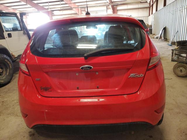 3FADP4EJ2DM108196 - 2013 FORD FIESTA SE RED photo 6