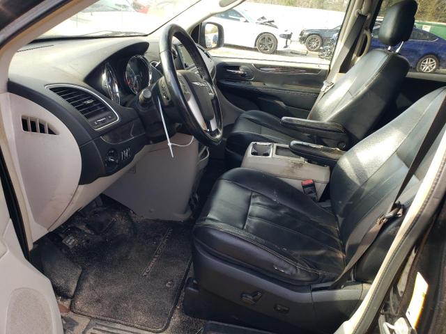 2C4RC1BG2ER436778 - 2014 CHRYSLER TOWN & COU TOURING შავი ფოტო 7