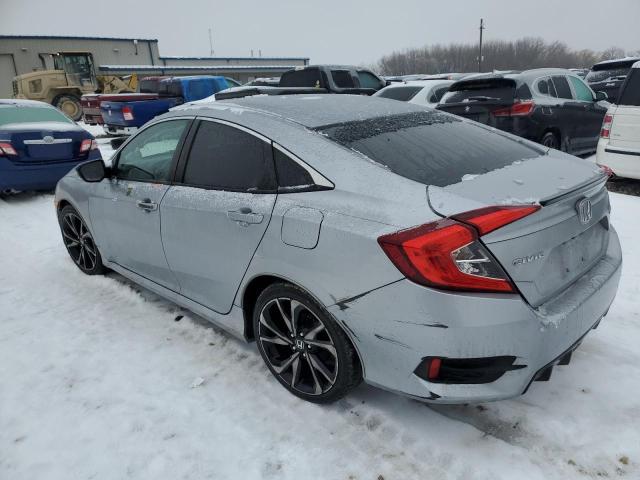 2HGFC2F86KH532380 - 2019 HONDA CIVIC SPORT ვერცხლისფერი ფოტო 2