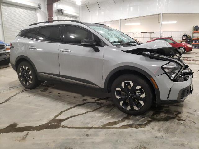 5XYK6CAF7PG018642 - 2023 KIA SPORTAGE X LINE GRAY photo 4