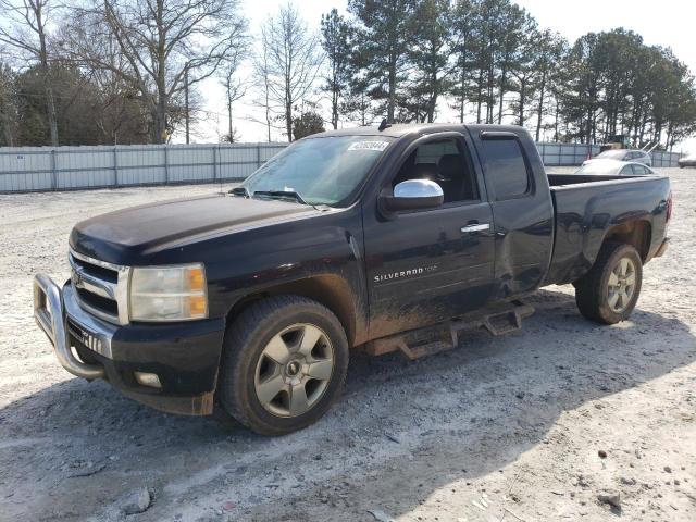 1GCRCSE0XBZ229559 - 2011 CHEVROLET SILVERADO C1500 LT BLACK photo 1