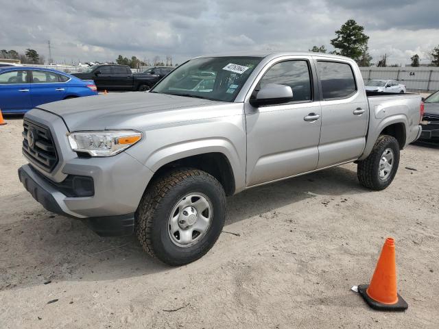 5TFAX5GN9KX140301 - 2019 TOYOTA TACOMA DOUBLE CAB SILVER photo 1