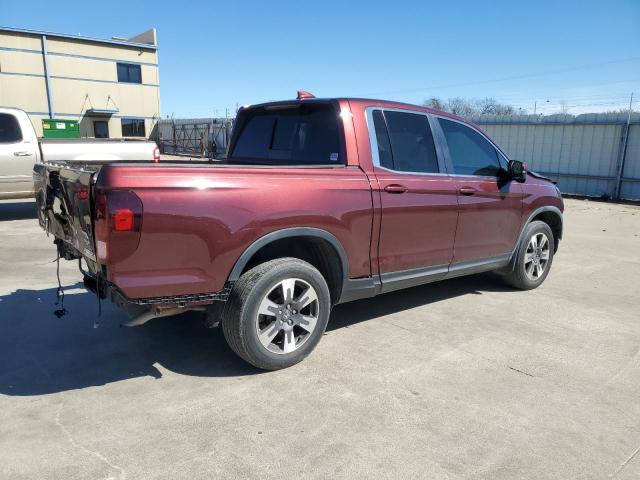 5FPYK3F65KB016040 - 2019 HONDA RIDGELINE RTL BURGUNDY photo 3