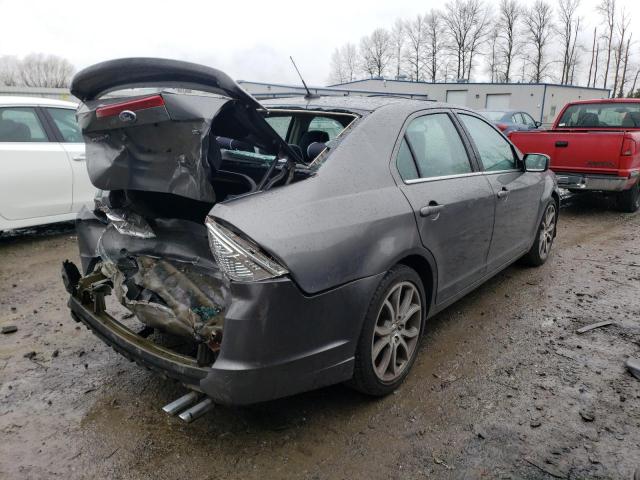 3FAHP0HA5AR388877 - 2010 FORD FUSION SE GRAY photo 3