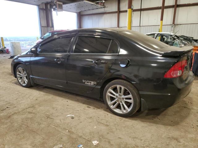 2HGFA55537H704628 - 2007 HONDA CIVIC SI BLACK photo 2