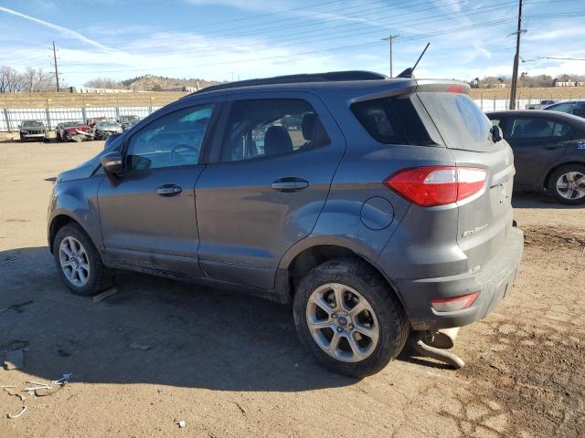 MAJ6S3GL0LC321289 - 2020 FORD ECOSPORT SE 灰色 照片 2
