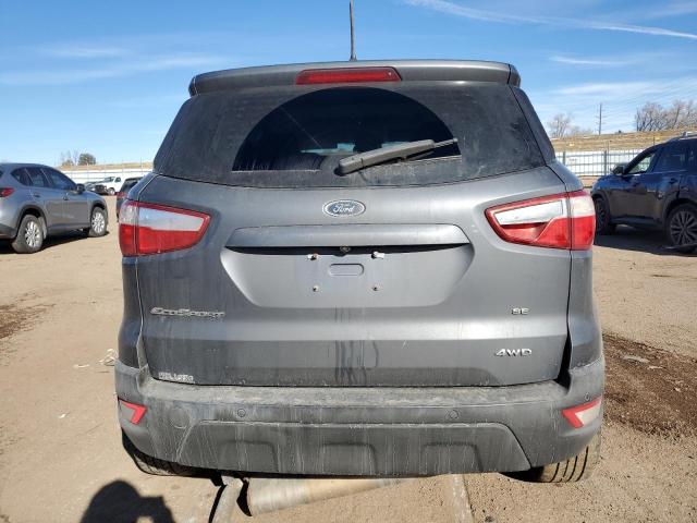MAJ6S3GL0LC321289 - 2020 FORD ECOSPORT SE 灰色 照片 6