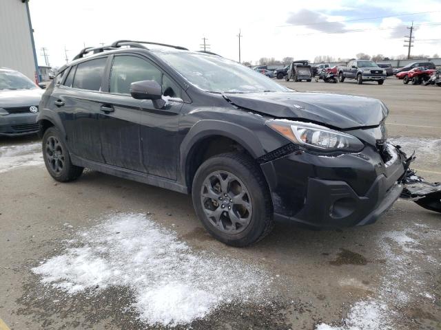 JF2GTHSC5MH223039 - 2021 SUBARU CROSSTREK SPORT BLACK photo 4