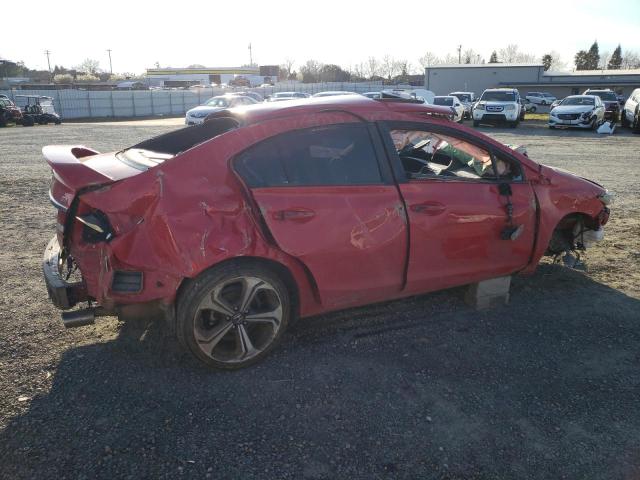 2HGFB6E5XFH709584 - 2015 HONDA CIVIC SI RED photo 3