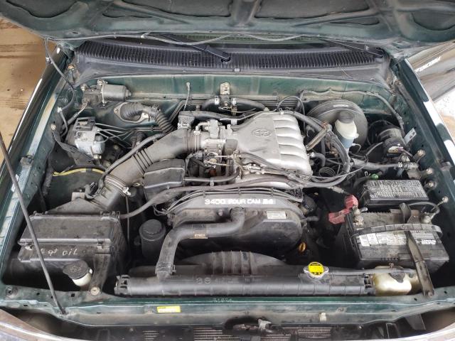 5TEGN92N23Z297032 - 2003 TOYOTA TACOMA DOUBLE CAB PRERUNNER GREEN photo 11