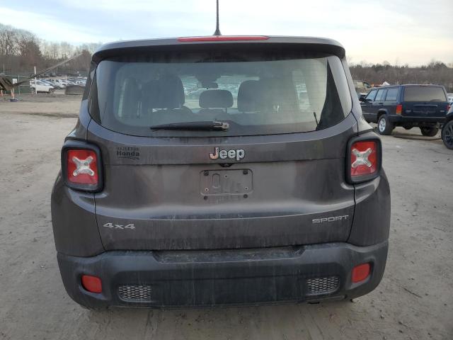 ZACCJBAB2HPF50506 - 2017 JEEP RENEGADE SPORT GRAY photo 6