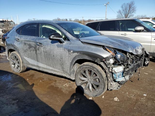 JTJYARBZ6K2135472 - 2019 LEXUS NX 300 BASE ვერცხლისფერი ფოტო 4