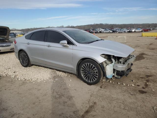 3FA6P0K98HR111544 - 2017 FORD FUSION TITANIUM SILVER photo 4