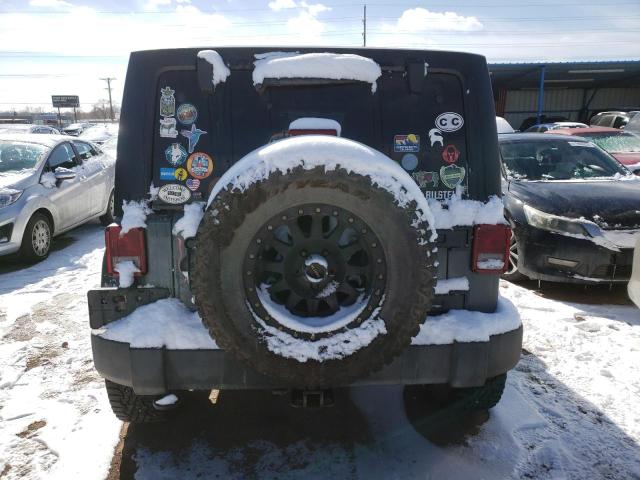 1C4HJWDG1EL121037 - 2014 JEEP WRANGLER U SPORT ნაცრისფერი ფოტო 6